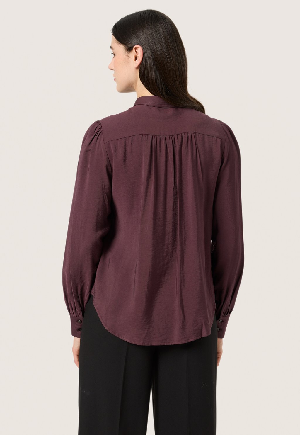 Блузка на пуговицах SLSIJA MAUDE Soaked in Luxury, бордовый
Блузка на пуговицах SLSIJA MAUDE Soaked in Luxury, бордовый