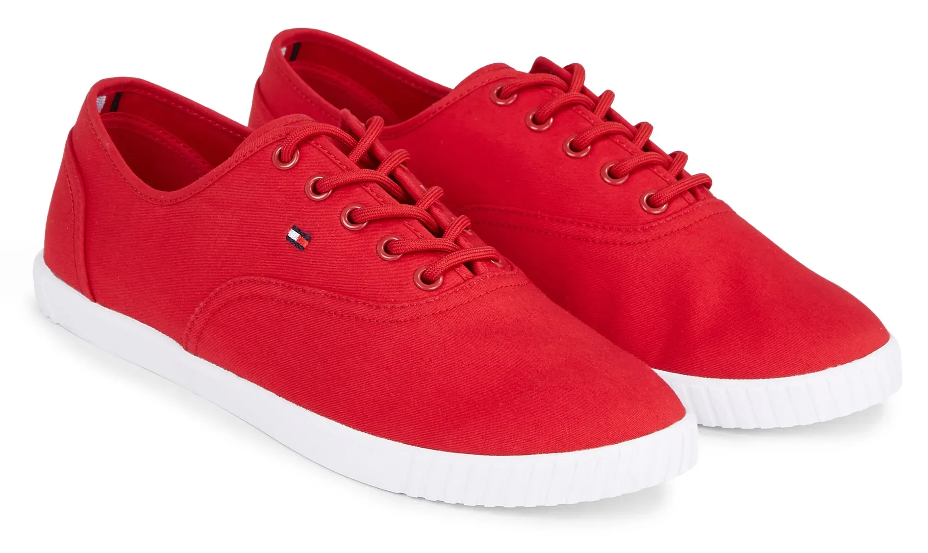 Кроссовки Tommy Hilfiger "CANVAS LACE UP SNEAKER", узкой формы, повседневная обувь, полуботинки, туфли на шнуровке, красный
Кроссовки Tommy Hilfiger "CANVAS LACE UP SNEAKER", узкой формы, повседневная обувь, полуботинки, туфли на шнуровке, красный