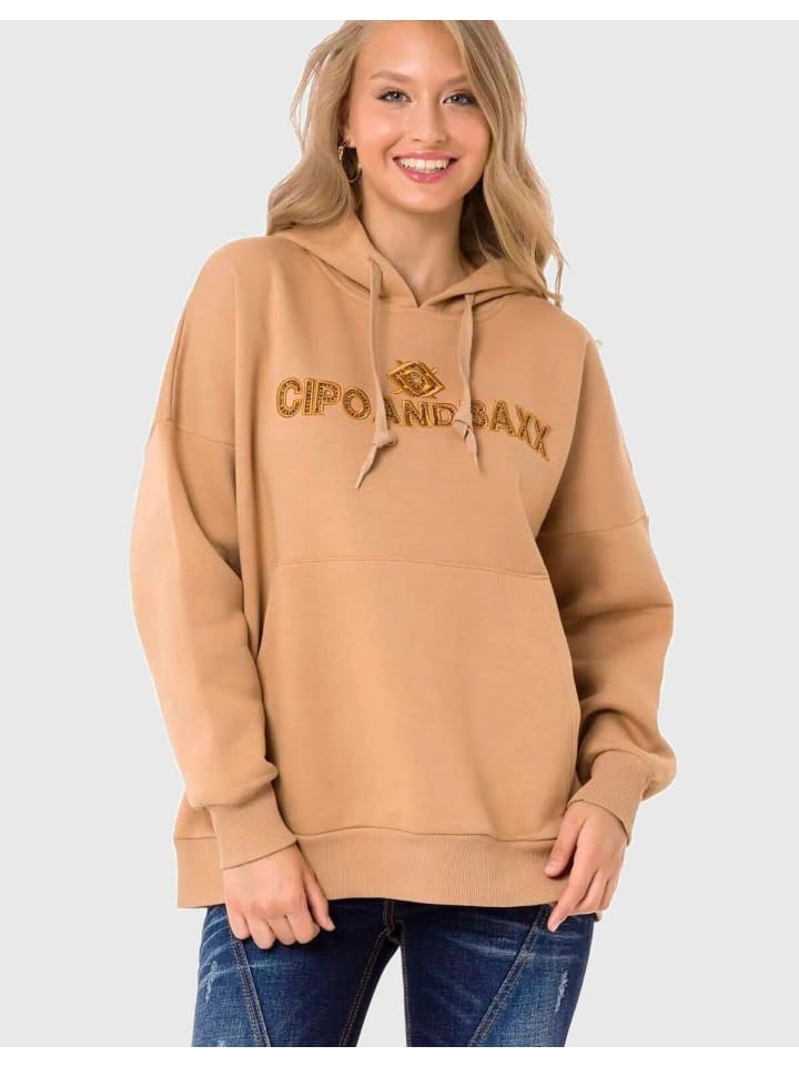 Толстовка Cipo & Baxx, коричневый 
Толстовка Cipo & Baxx, коричневый