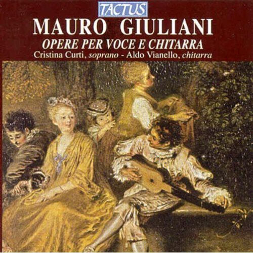 CD диск Giuliani / Curti / Vianello: Works for Voice & Guitar
CD диск Giuliani / Curti / Vianello: Works for Voice & Guitar