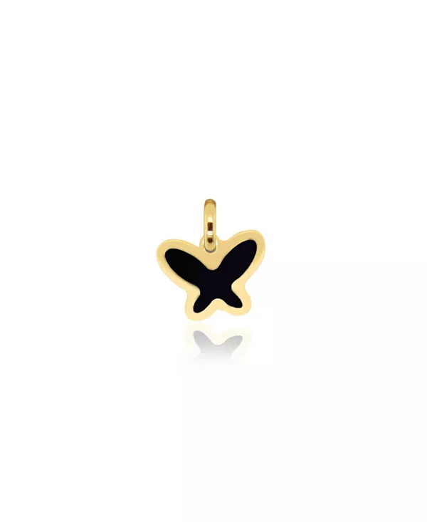 Подвеска-Бабочка из оникса, золото 14 карат, 11 миллиметров The Lovery, onyx
Подвеска-Бабочка из оникса, золото 14 карат, 11 миллиметров The Lovery, onyx