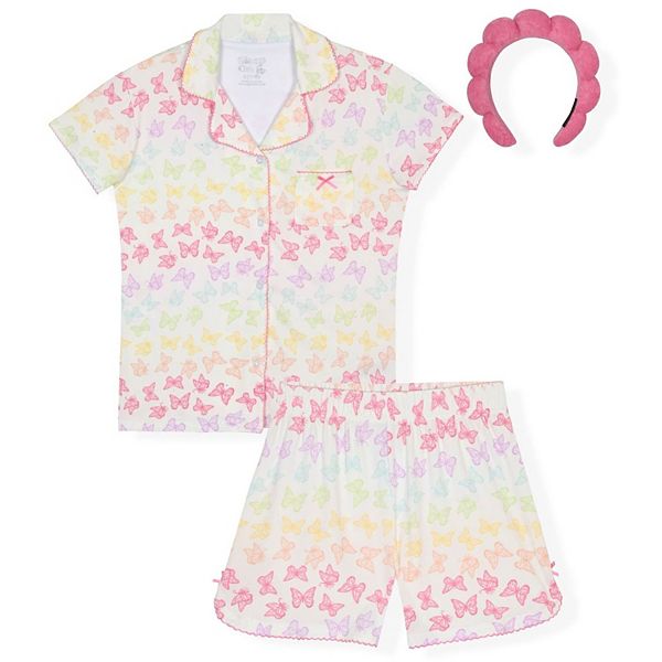 Детский комплект пижамы Yummy Jersey с короткими штанами и запахом Sleep On It, White Butterfly
Детский комплект пижамы Yummy Jersey с короткими штанами и запахом Sleep On It, White Butterfly