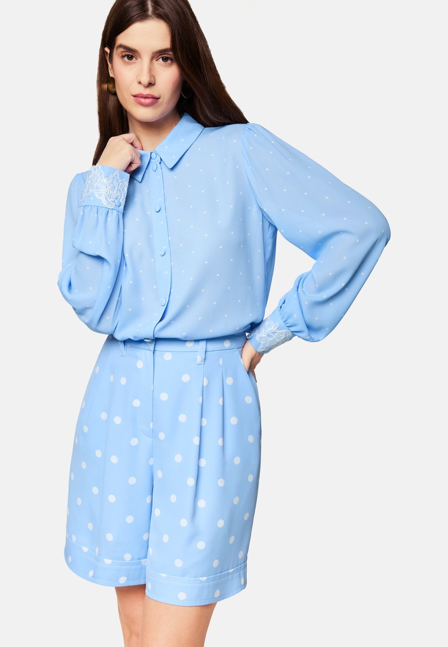 Блуза Marc Cain Button-down blouse, Brilliant Blue/Blue
Блуза Marc Cain Button-down blouse, Brilliant Blue/Blue