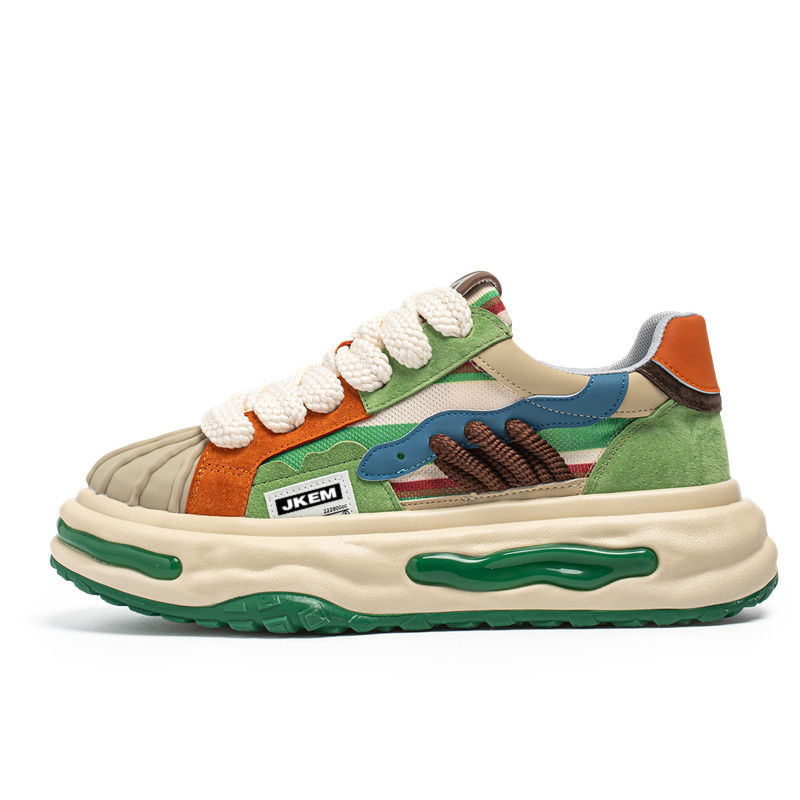 Амортизирующие, дышащие, увеличивающие рост низкие повседневные мужские туфли JKEM, Green
Амортизирующие, дышащие, увеличивающие рост низкие повседневные мужские туфли JKEM, Green