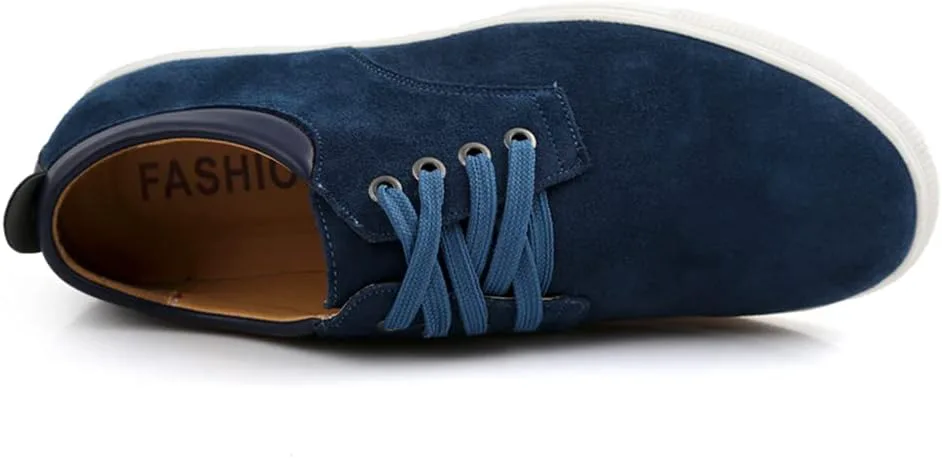 Мужские оксфорды LLTMALL из замшевой кожи на шнуровке, модные плоские кроссовки, синий
Мужские оксфорды LLTMALL из замшевой кожи на шнуровке, модные плоские кроссовки, синий