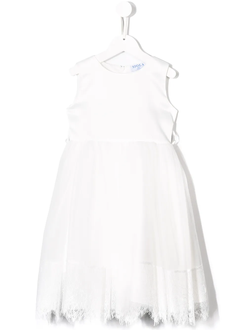 Расклешенное кружевное платье Siola, белый
Расклешенное кружевное платье Siola, белый
