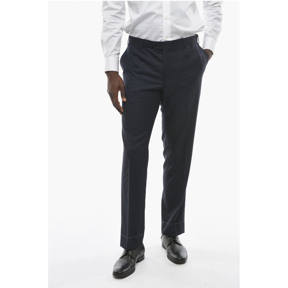 Брюки MANTUA из натуральной шерсти со складками Corneliani, Blue
Брюки MANTUA из натуральной шерсти со складками Corneliani, Blue