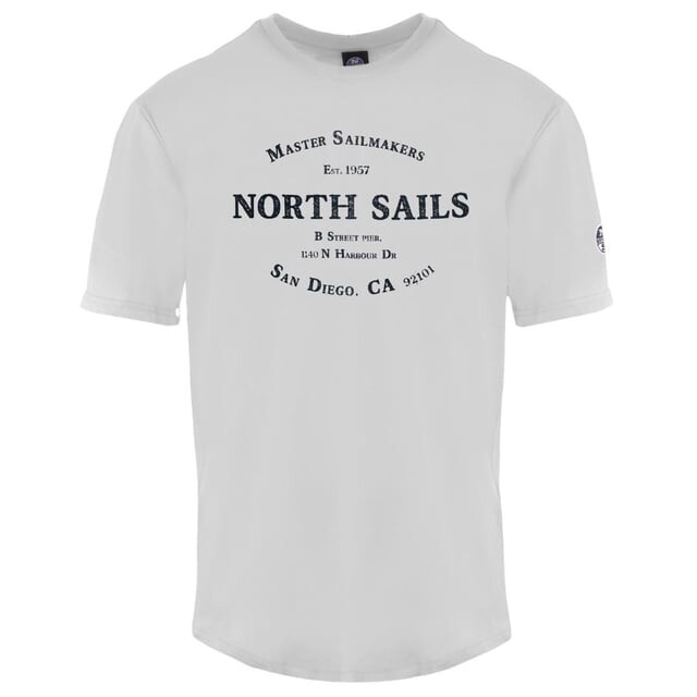 Футболка мастера-парусника North Sails, белый 
Футболка мастера-парусника North Sails, белый