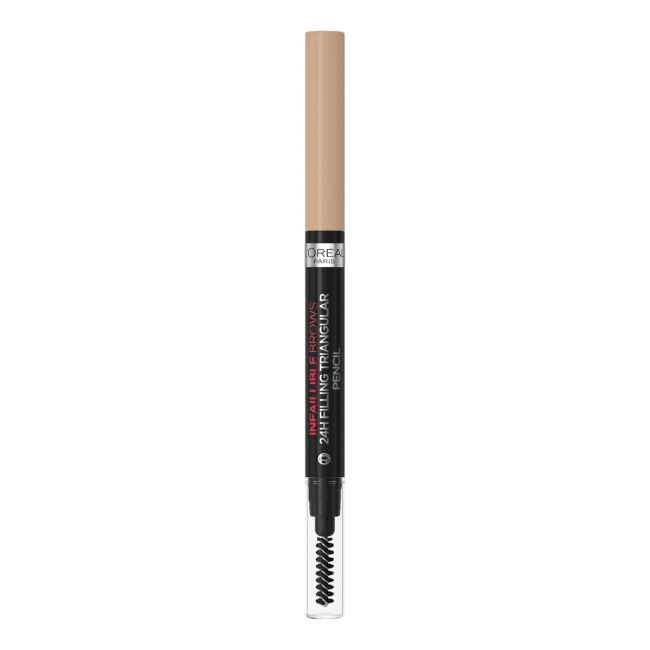 L'Oreal infaillible 24h filling треугольный карандаш для бровей L'oreal Paris, цвет 7.0 blonde
L'Oreal infaillible 24h filling треугольный карандаш для бровей L'oreal Paris, цвет 7.0 blonde