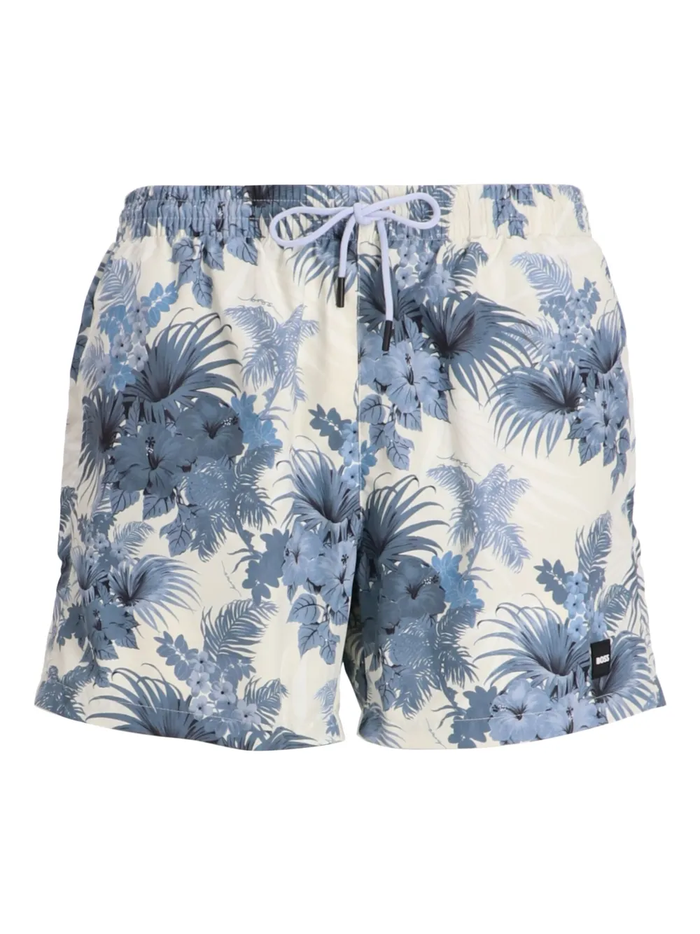 Шорты с кулиской и цветочным принтом Boss, белый
Шорты с кулиской и цветочным принтом Boss, белый