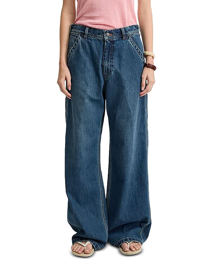 Тери Широкие Рабочие Джинсы в оттенке Shane Indigo Denimist, синий
Тери Широкие Рабочие Джинсы в оттенке Shane Indigo Denimist, синий