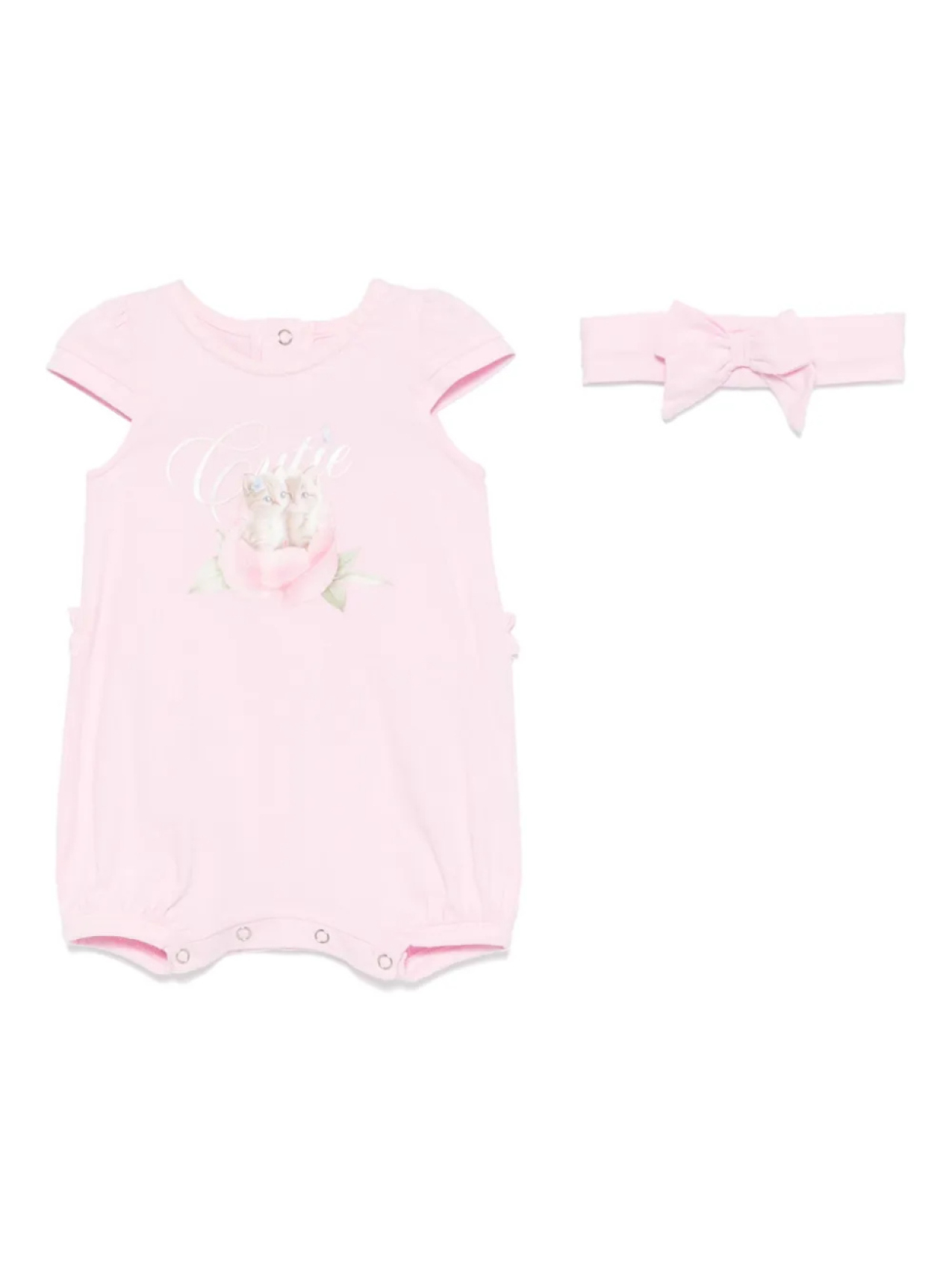 Комплект для новорожденного с принтом Lapin House, розовый
Комплект для новорожденного с принтом Lapin House, розовый