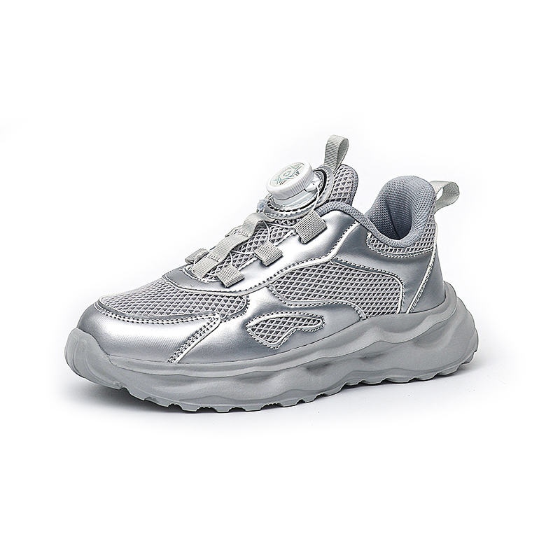 Противоскользящие и износостойкие дышащие низкие детские кроссовки для бега KINDDOG, серебряный
Противоскользящие и износостойкие дышащие низкие детские кроссовки для бега KINDDOG, серебряный