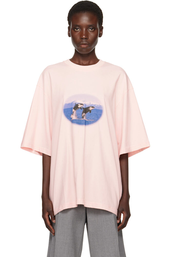 Футболка с изображением розовой косатки ABRA
Футболка с изображением розовой косатки ABRA