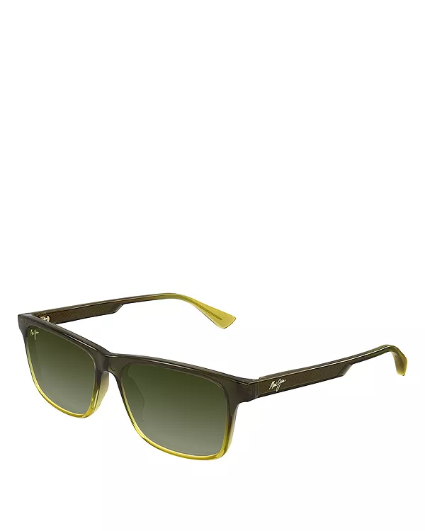 Солнцезащитные очки Okina прямоугольной формы, 55 мм Maui Jim, зеленый
Солнцезащитные очки Okina прямоугольной формы, 55 мм Maui Jim, зеленый