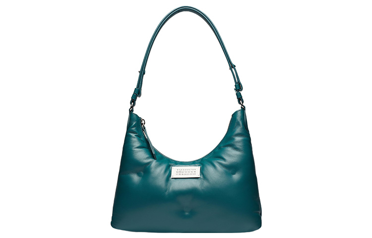 Кожаная плечевая сумка через плечо, маленькая дамская сумочка зеленого цвета Maison Margiela
Кожаная плечевая сумка через плечо, маленькая дамская сумочка зеленого цвета Maison Margiela