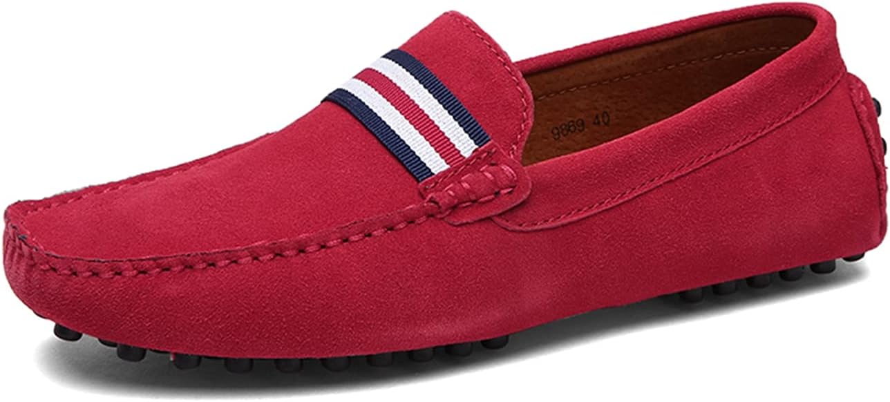 Мужские удобные замшевые мокасины LITNERMIA с пряжкой-бантами для вождения, прогулок и в стиле лодочных туфель, красный
Мужские удобные замшевые мокасины LITNERMIA с пряжкой-бантами для вождения, прогулок и в стиле лодочных туфель, красный