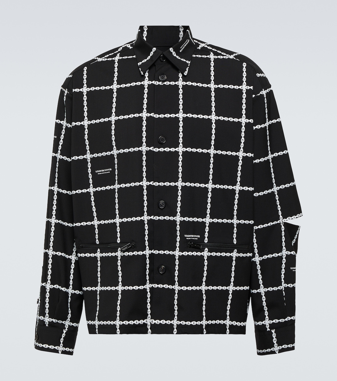 Куртка из смесовой шерсти с принтом Undercover, Black Base
Куртка из смесовой шерсти с принтом Undercover, Black Base