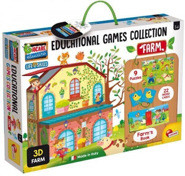 Развивающий игровой набор - Ферма, Игровой набор, Лишани Lisciani
Развивающий игровой набор - Ферма, Игровой набор, Лишани Lisciani