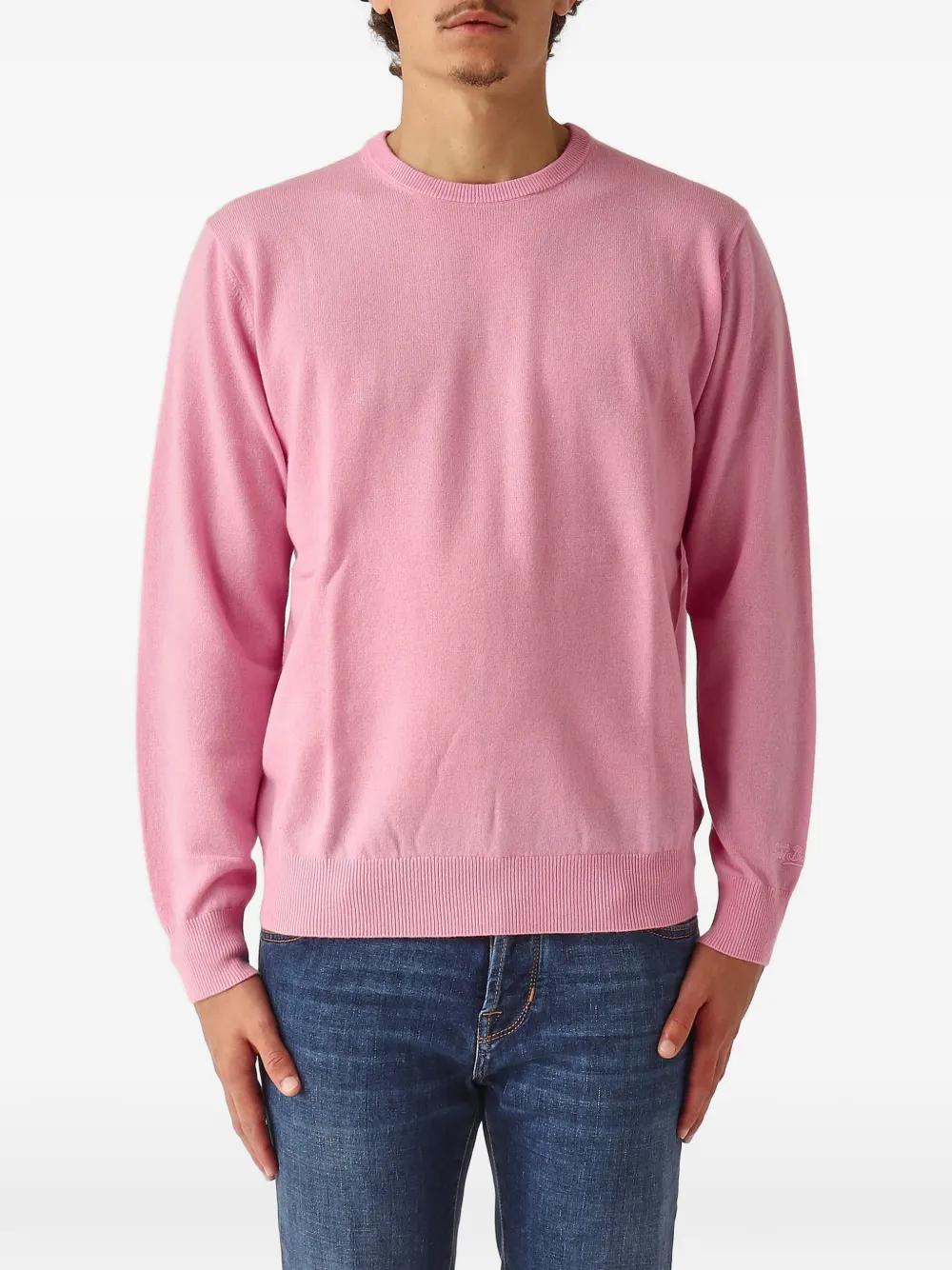 Свитер с круглым вырезом Mc2 Saint Barth, розовый
Свитер с круглым вырезом Mc2 Saint Barth, розовый