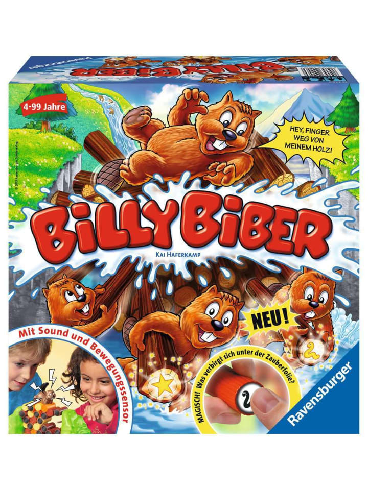 Игровой набор Ravensburger Billy Beaver в красочном исполнении
Игровой набор Ravensburger Billy Beaver в красочном исполнении