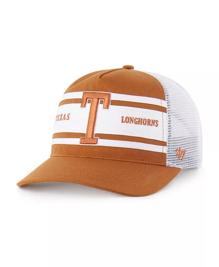 Кепка дальнобойщика Texas Longhorns для больших мальчиков и девочек, оранжевая/белая, суперполосатая, регулируемая '47 Brand
Кепка дальнобойщика Texas Longhorns для больших мальчиков и девочек, оранжевая/белая, суперполосатая, регулируемая '47 Brand