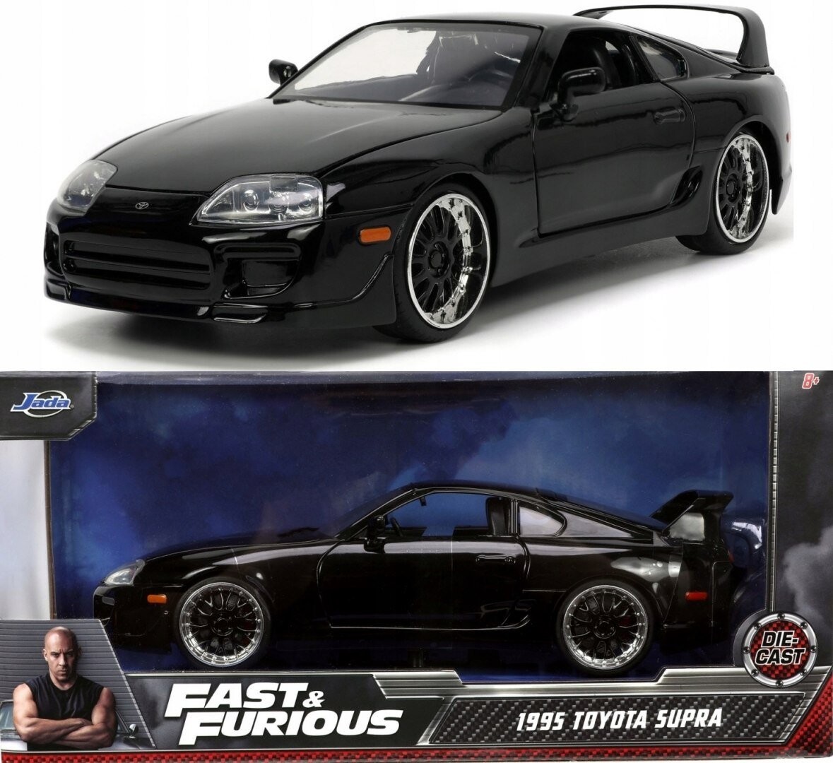 Toyota SUPRA Форсаж 5 JADA 1:24
Toyota SUPRA Форсаж 5 JADA 1:24