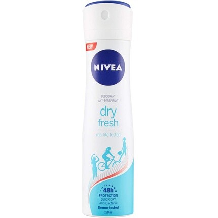 Дезодорант-антиперспирант Dry Fresh 150мл Nivea
Дезодорант-антиперспирант Dry Fresh 150мл Nivea