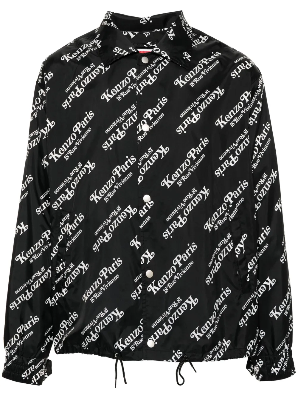 Ветровка с капюшоном и логотипом KENZO, черный
Ветровка с капюшоном и логотипом KENZO, черный