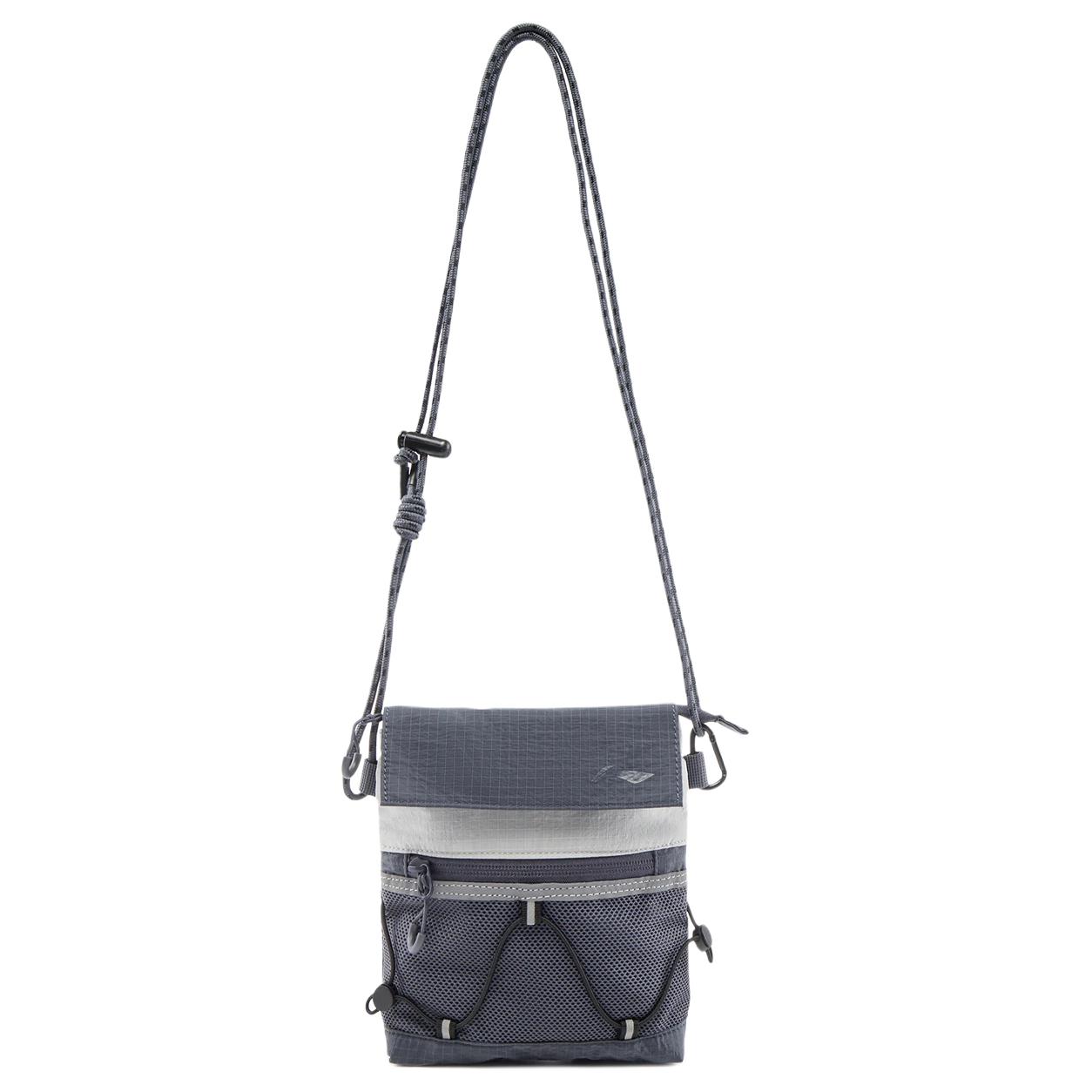 LINING Универсальная поясная сумка через плечо черно-серая, Black & Gray
LINING Универсальная поясная сумка через плечо черно-серая, Black & Gray