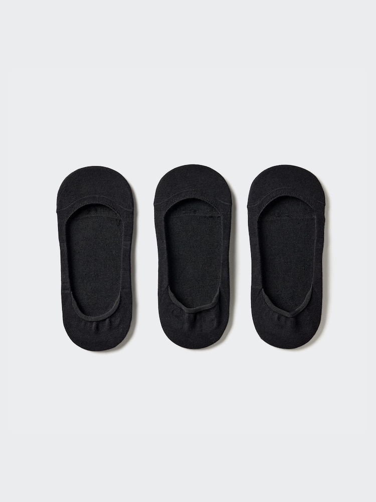 Носки 3 пары, низкие Uniqlo, цвет 09 черный 
Носки 3 пары, низкие Uniqlo, цвет 09 черный