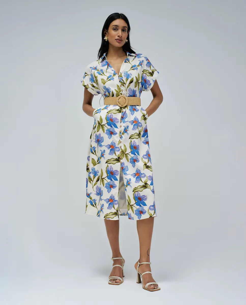 Рубашечное платье с карманами Salsa Jeans, синий
Рубашечное платье с карманами Salsa Jeans, синий