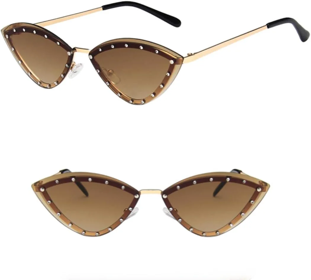 Солнцезащитные очки с защитой UV400 | «Кошачий глаз», без оправы, зеленые | для женщин и мужчин, для занятий спортом на открытом воздухе и вождения DSVIGF, 01
Солнцезащитные очки с защитой UV400 | «Кошачий глаз», без оправы, зеленые | для женщин и мужчин, для занятий спортом на открытом воздухе и вождения DSVIGF, 01