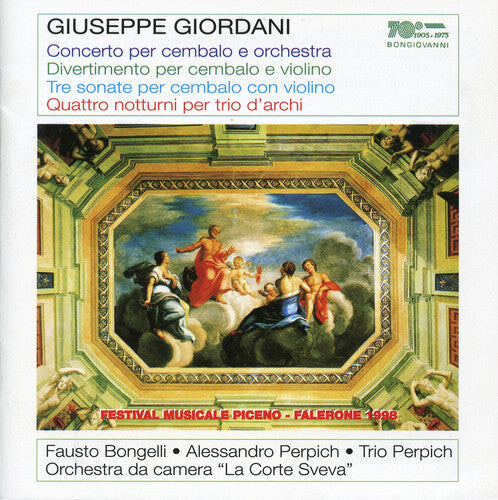CD диск Giordani / Bongelli / Perpich / Trio Perpich: Piano Cto / Divertimento / 3 Stas / 4 Nocturnes
CD диск Giordani / Bongelli / Perpich / Trio Perpich: Piano Cto / Divertimento / 3 Stas / 4 Nocturnes