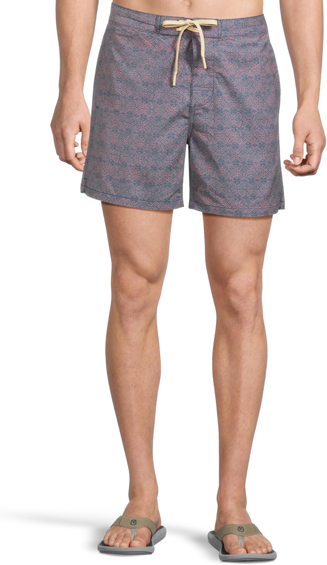 Шорты для плавания Faherty Biarritz Boardshorts, цвет Dusk Rose Medallion 
Шорты для плавания Faherty Biarritz Boardshorts, цвет Dusk Rose Medallion