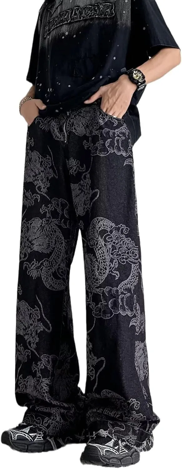 Jupkem Y2K багги джинсы для мужчин и женщин, широкие, потертые, в стиле панк и хип-хоп
Jupkem Y2K багги джинсы для мужчин и женщин, широкие, потертые, в стиле панк и хип-хоп