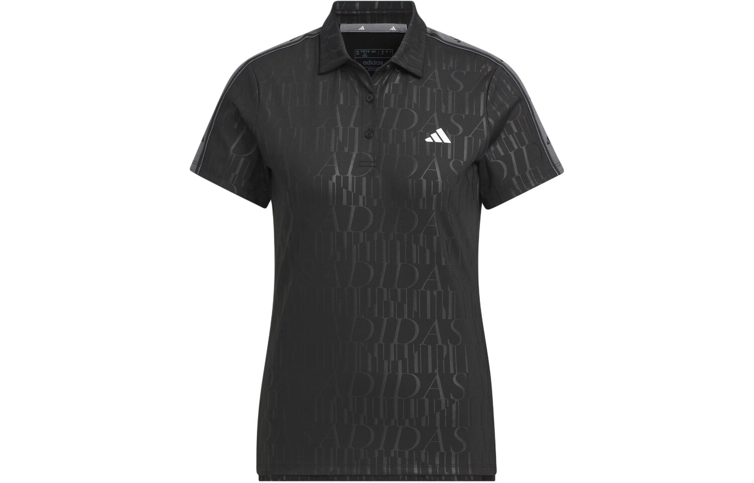 Рубашка поло женская черная Adidas 
Рубашка поло женская черная Adidas