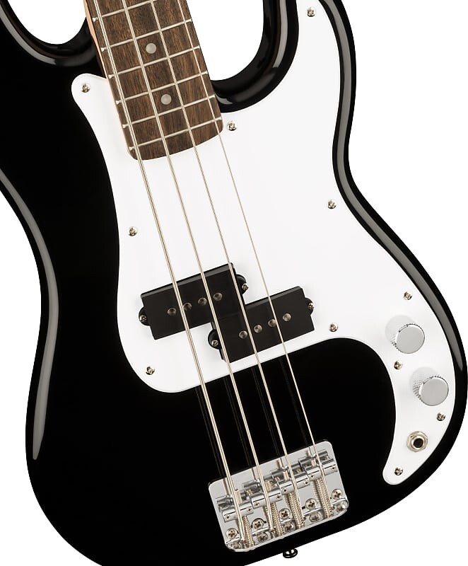 Басс гитара Squier Mini Precision Bass, Laurel Fingerboard, Black
Басс гитара Squier Mini Precision Bass, Laurel Fingerboard, Black