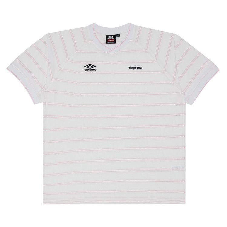 Джерси Supreme x Umbro Stripe Soccer Jersey, White
Джерси Supreme x Umbro Stripe Soccer Jersey, White