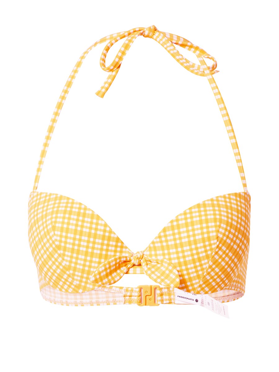 Топ бикини с эффектом пуш-ап PASSIONATA, желтый
Топ бикини с эффектом пуш-ап PASSIONATA, желтый