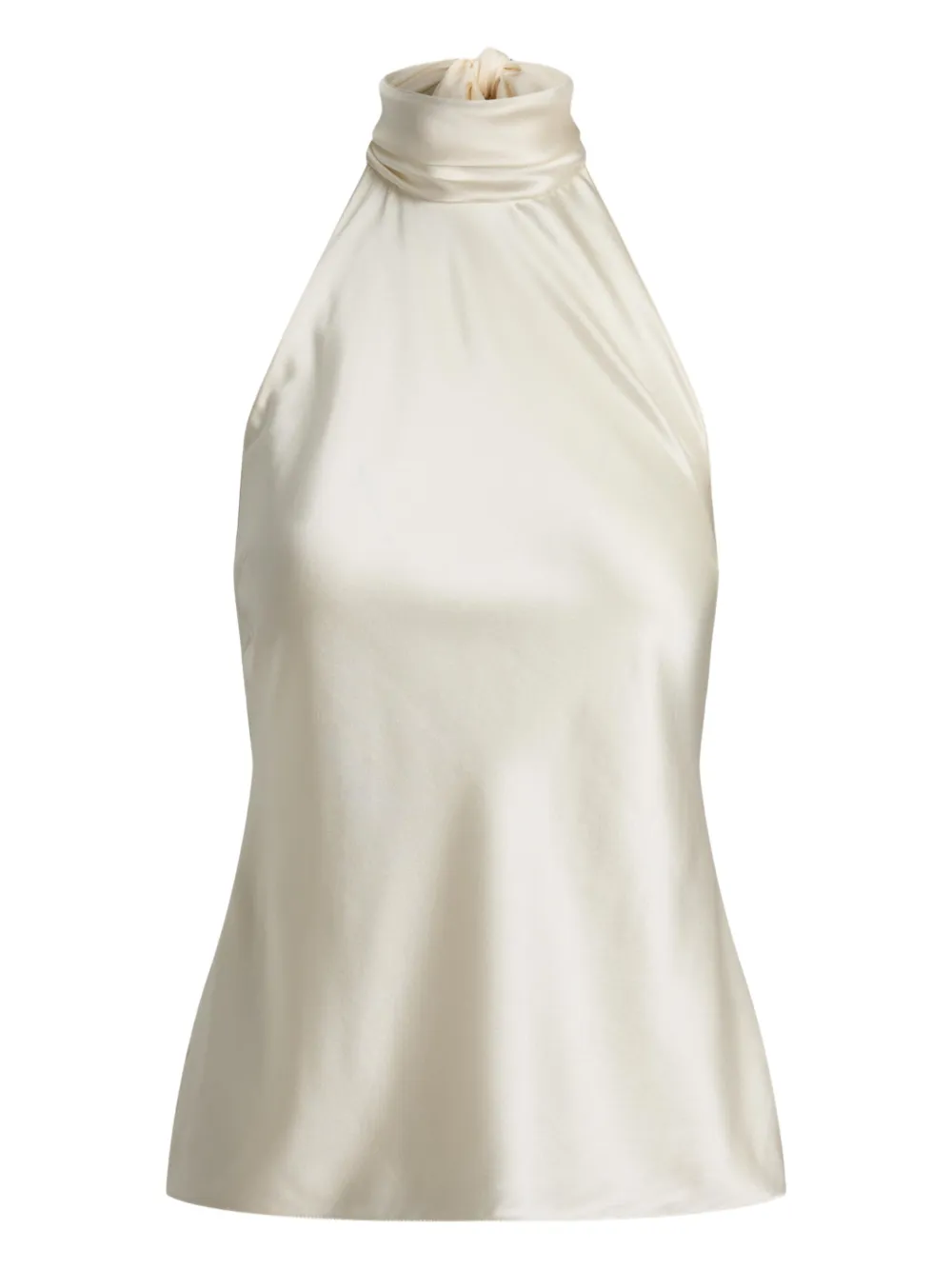 Блузка с вырезом халтер Ralph Lauren Collection, бежевый
Блузка с вырезом халтер Ralph Lauren Collection, бежевый