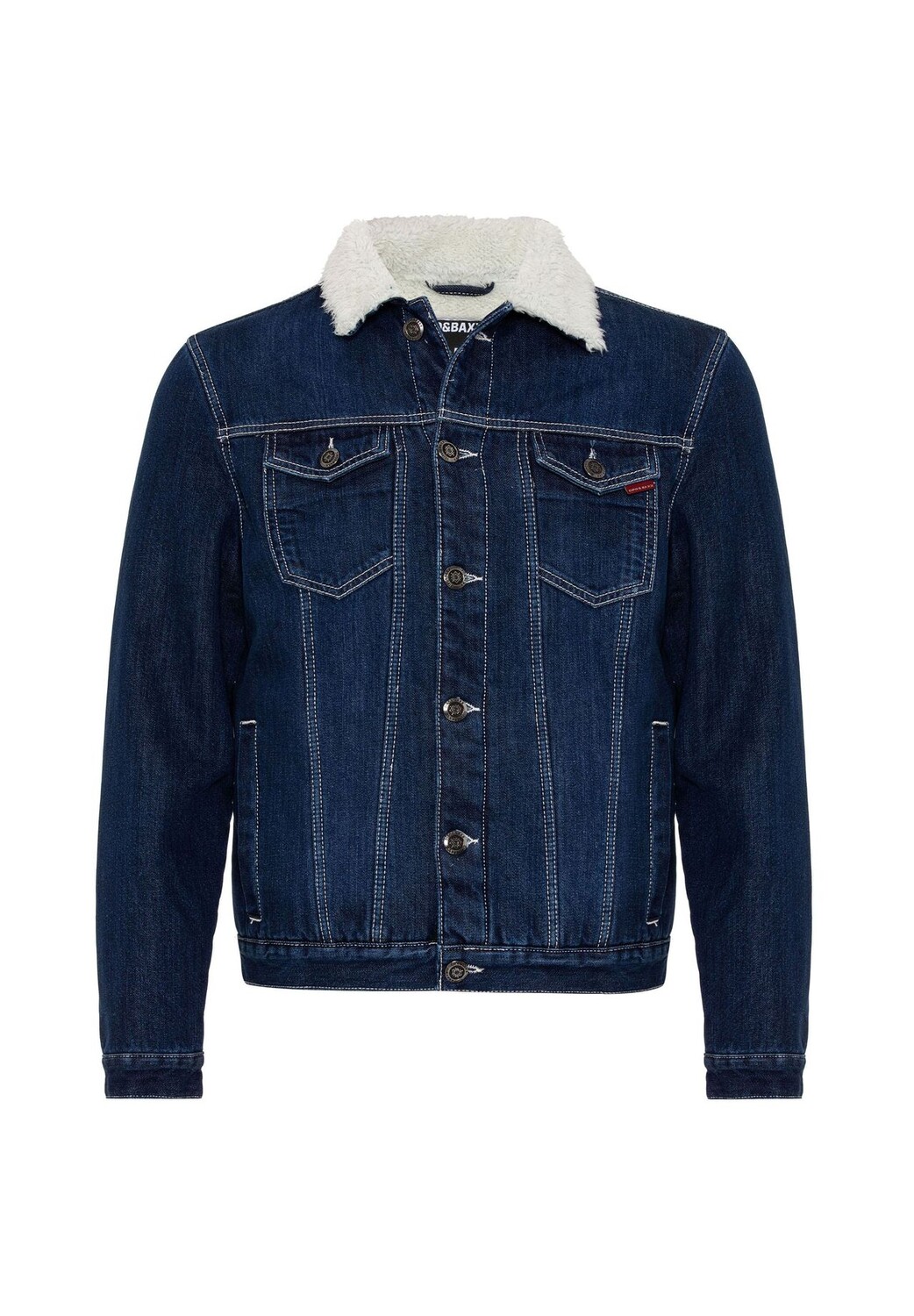 Джинсовая куртка на мягкой плюшевой подкладке CIPO & BAXX, синий
Джинсовая куртка на мягкой плюшевой подкладке CIPO & BAXX, синий
