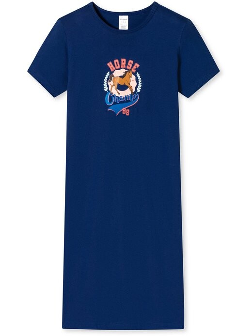 Ночная рубашка horse world из органического хлопка Schiesser, синий
Ночная рубашка horse world из органического хлопка Schiesser, синий