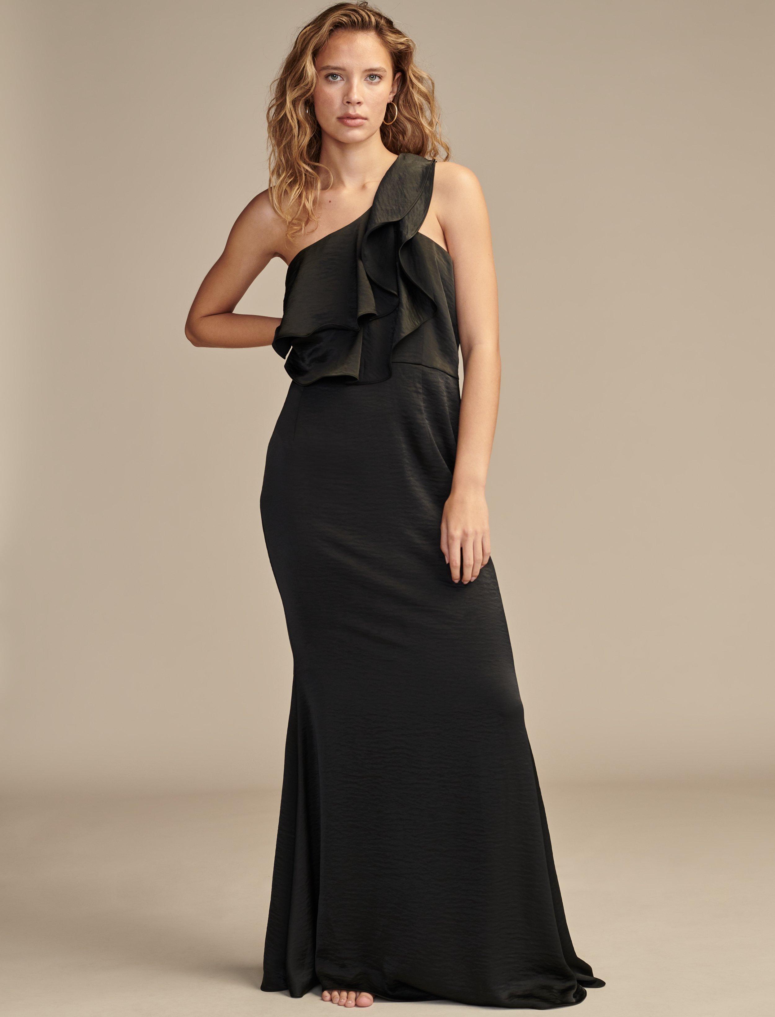 Женское платье Lucky Brand с оборками на одно плечо, цвет charcoal
Женское платье Lucky Brand с оборками на одно плечо, цвет charcoal