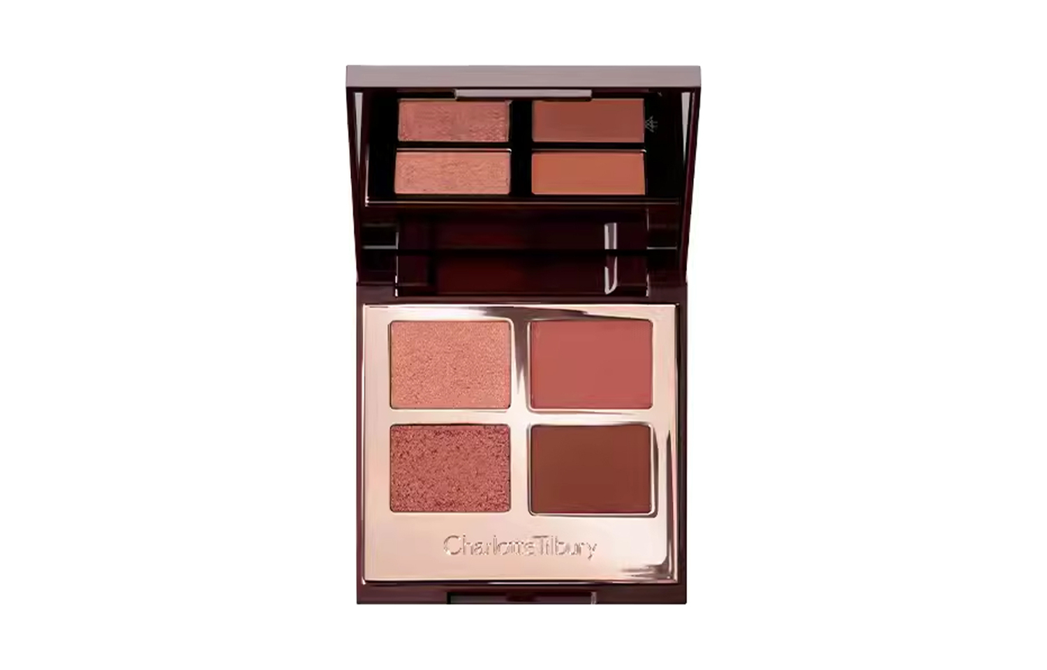 Charlotte Tilbury CT Luxurious Colors 4 цвета теней для век тон кожи розовый подтон красный коричневый розовый слоновая кость белый теплый коричневый 5,2 г/6 г
Charlotte Tilbury CT Luxurious Colors 4 цвета теней для век тон кожи розовый подтон красный коричневый розовый слоновая кость белый теплый коричневый 5,2 г/6 г