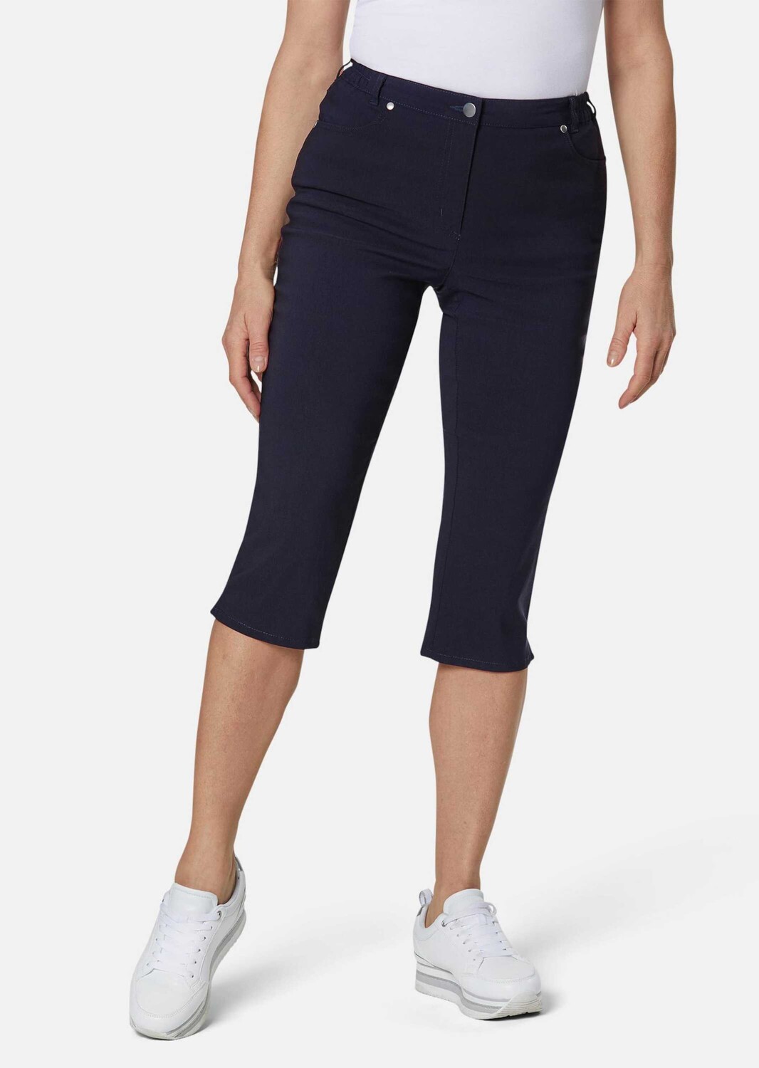 Брюки GOLDNER Capri Super Stretch Hose Carla, морской
Брюки GOLDNER Capri Super Stretch Hose Carla, морской