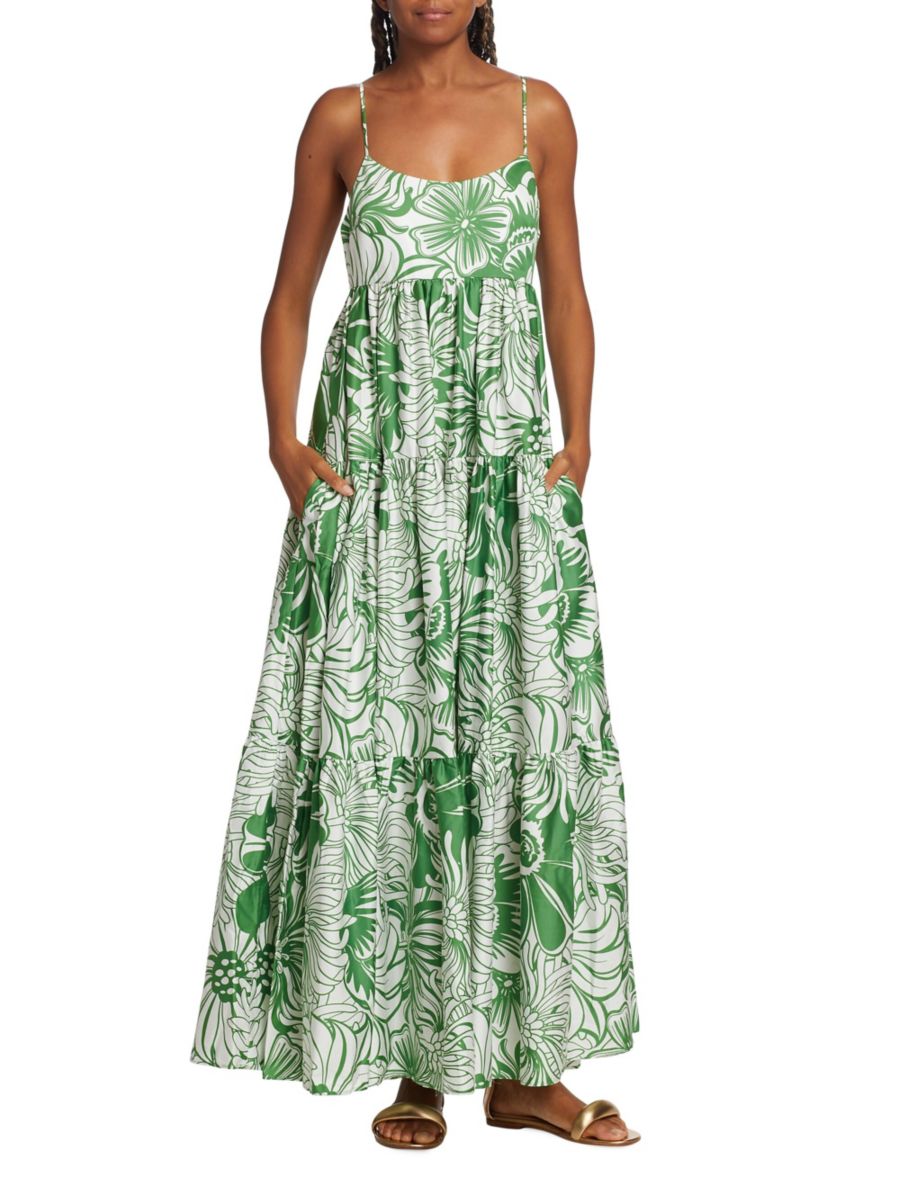 Платье макси с цветочным принтом Merle Borgo de Nor, цвет Calypso Green
Платье макси с цветочным принтом Merle Borgo de Nor, цвет Calypso Green