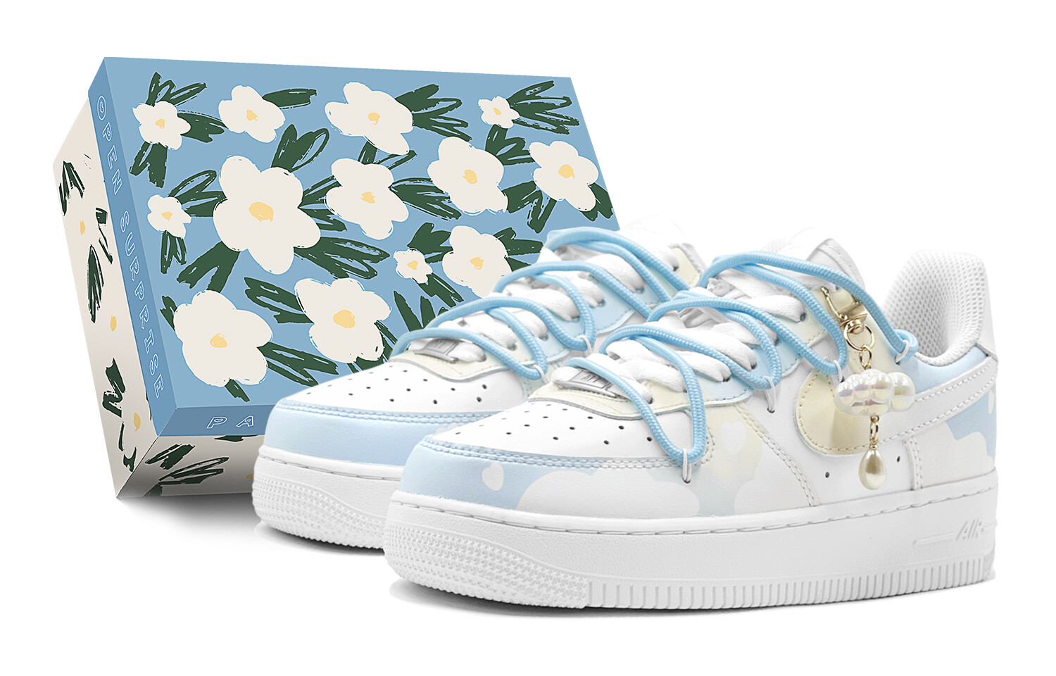 Кроссовки Nike Air Force 1 Skateboarding Shoes Men Low-top White/Royal Blue/Fern Green, синий/белый
Кроссовки Nike Air Force 1 Skateboarding Shoes Men Low-top White/Royal Blue/Fern Green, синий/белый
