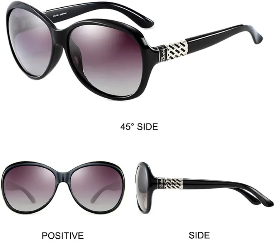 Женские дизайнерские солнцезащитные очки большого размера в стиле ретро, винтажные круглые солнцезащитные очки Zonnebril для женщин HaoLMi, Gradient Purple
Женские дизайнерские солнцезащитные очки большого размера в стиле ретро, винтажные круглые солнцезащитные очки Zonnebril для женщин HaoLMi, Gradient Purple