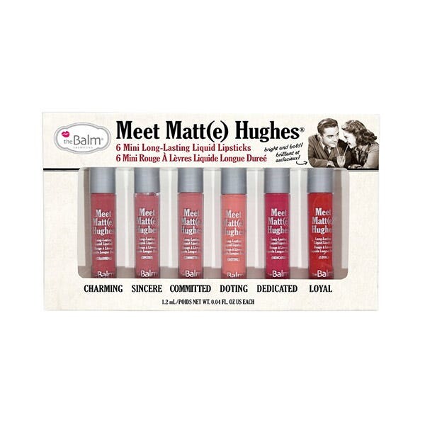 Набор матовых губ для губ Meet Matte Hughes 1 шт The Balm
Набор матовых губ для губ Meet Matte Hughes 1 шт The Balm